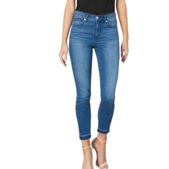 Dynamite Kate  Cropped High Waist Skinny Jeans - Picture 1 of 5
